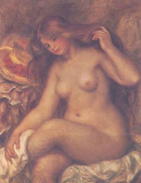 Pierre Renoir Blond Bather China oil painting art